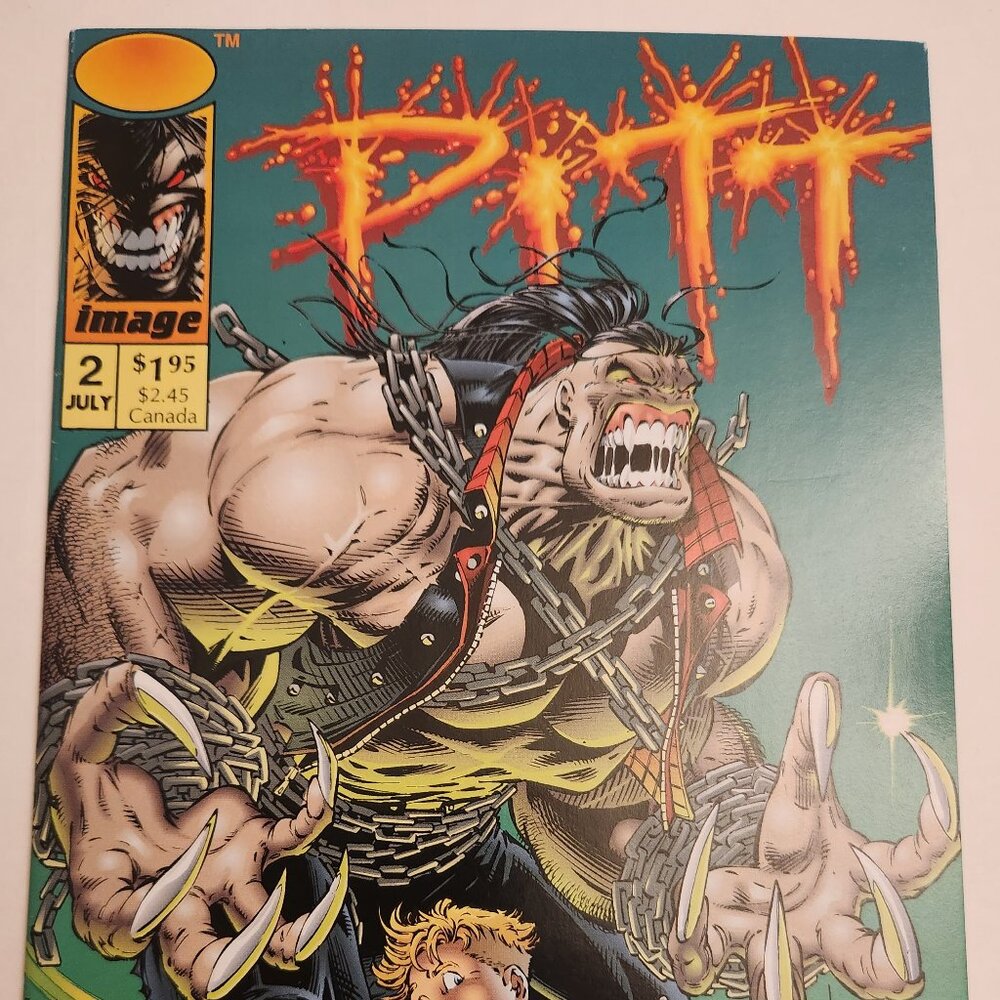 Pitt #2 (1993) Image Comics/Full Bleed Studios, Brian Hotton, Dale Keown, NM
